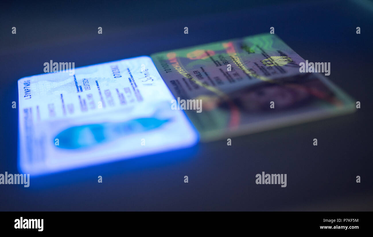 Fake Id Scans And Black Lights