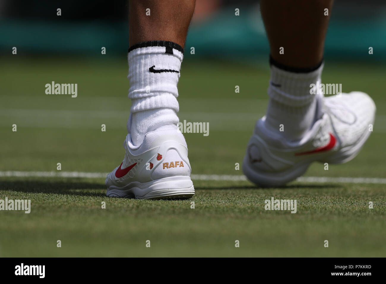 London UK. 7th July 2018.The Wimbledon Tennis Championships Day