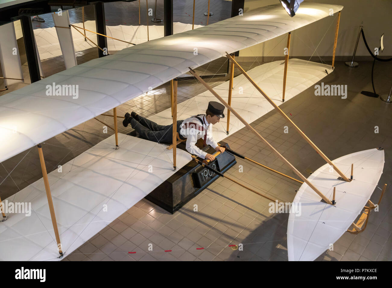 Dayton, Ohio A replica of the 1902 Wright Glider at the Dayton