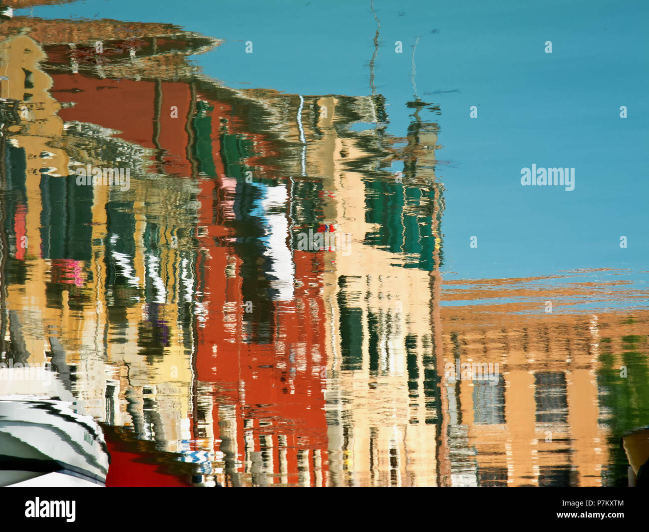 Water reflection in a canal in Venice, Italy Stock Photo - Alamy