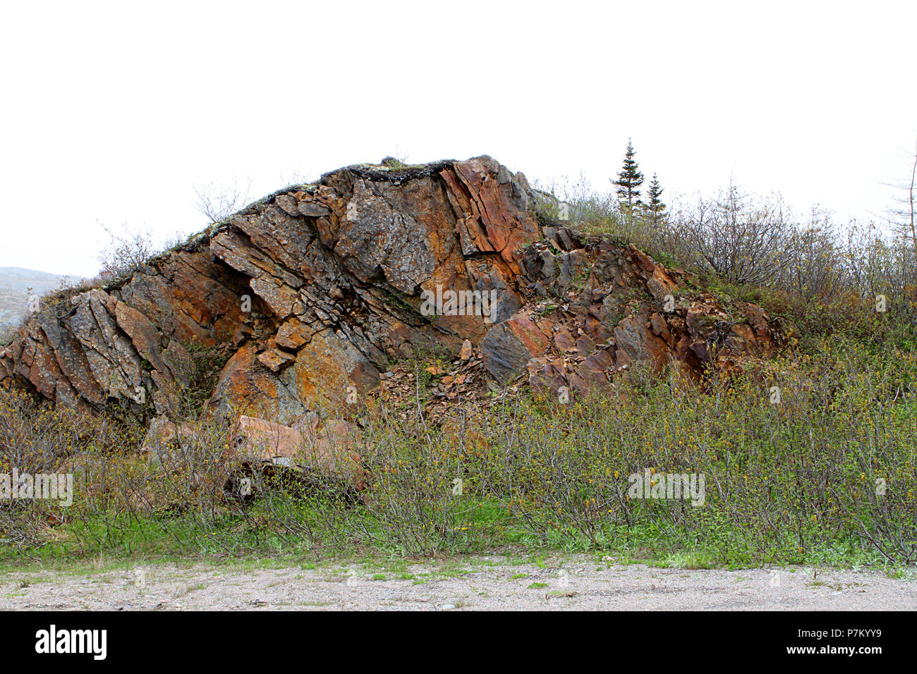 Travelogue,  Travel Newfoundland, Canada,  Landscapes and scenic,  Canadian Province,  'The Rock', Stock Photo