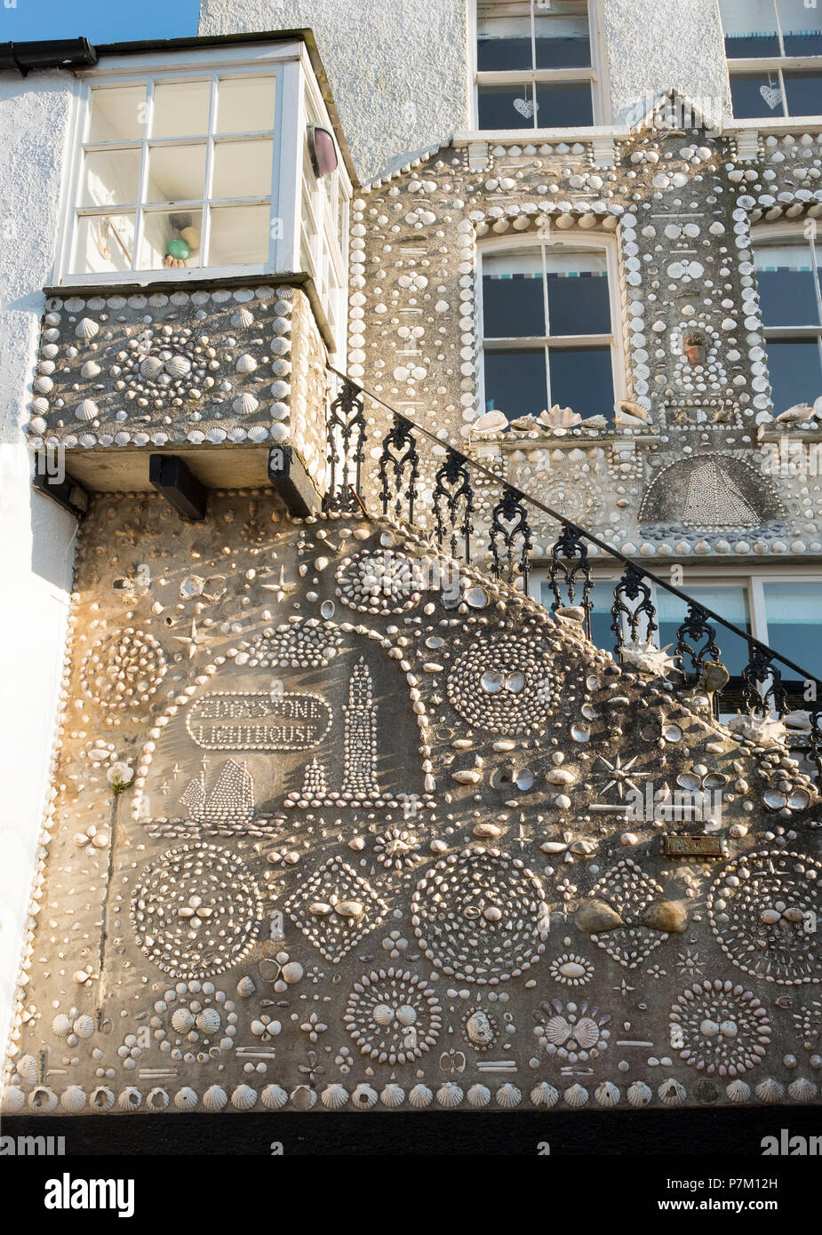 Shell house polperro cornwall hires stock photography and images Alamy