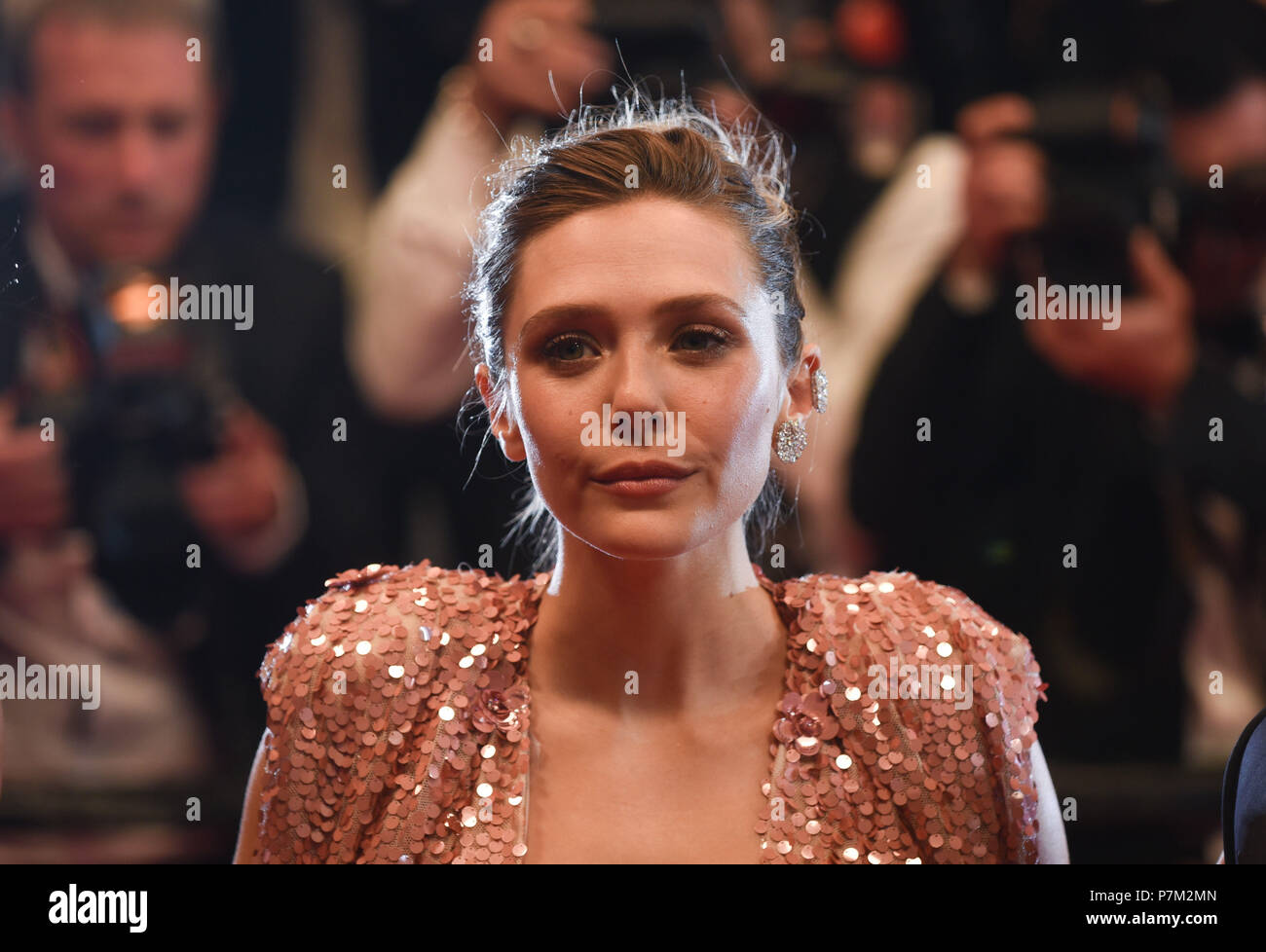 May 20 2017 Cannes France Elizabeth Olsen Attends The The Square Premiere During The 70th 