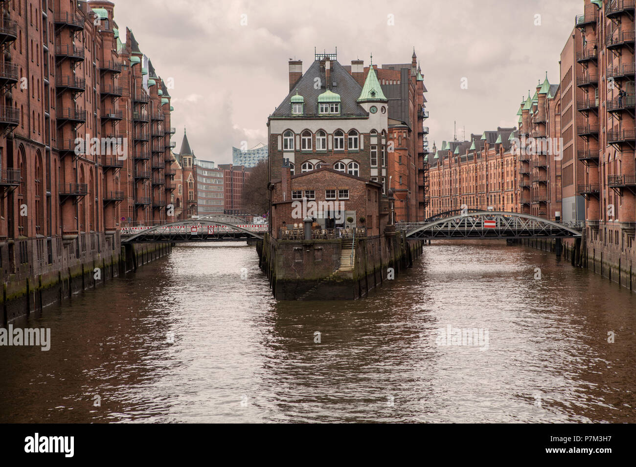 Historic Speicherstadt, old town, Hamburg, Germany Stock Photo - Alamy