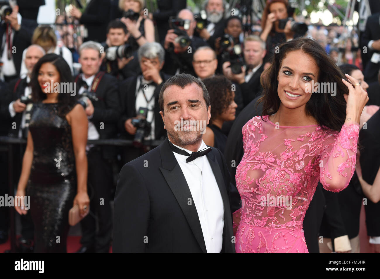 May 24 2017 Cannes France Arnaud Lagardere And Jade Foret Attend The The Beguiled Premiere During
