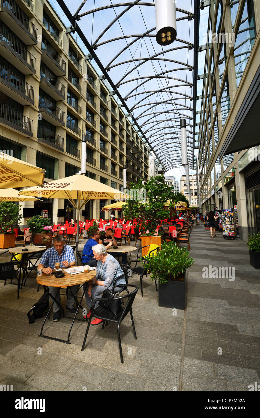 Germany, Berlin, Mitte district, Cityquartier DomAquarée Stock Photo