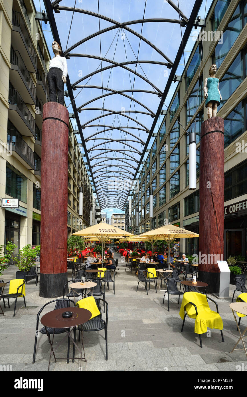 Germany, Berlin, Mitte district, Cityquartier DomAquarée Stock Photo