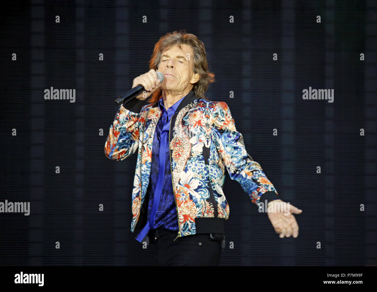 The Rolling Stones Performing On their 'No Filter' Tour At Manchester