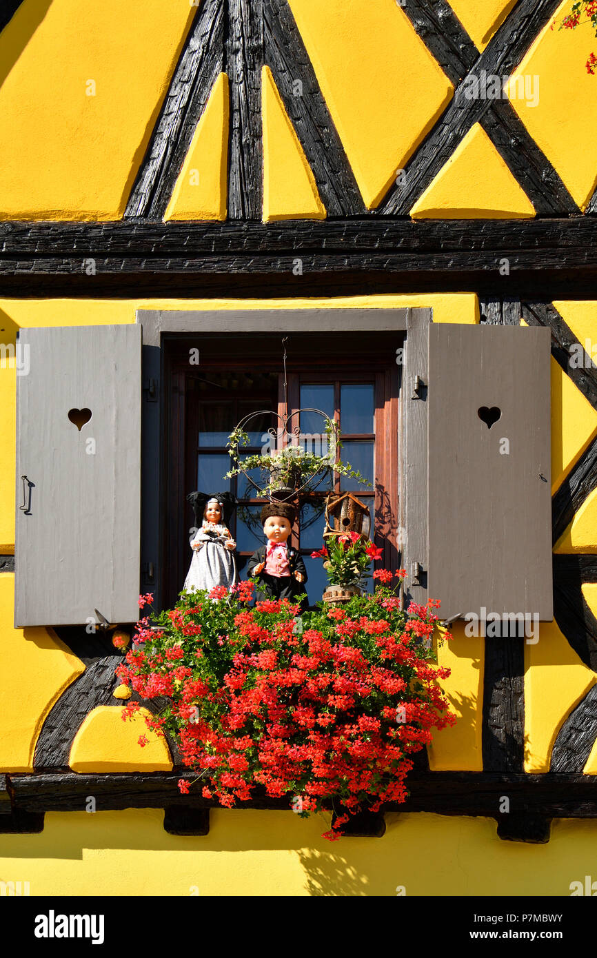 France, Haut Rhin, Alsace Wine Road, Turckheim, Rue des Vignerons Stock  Photo - Alamy