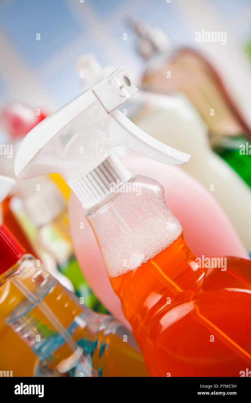 Cleaning and window background Stock Photo - Alamy