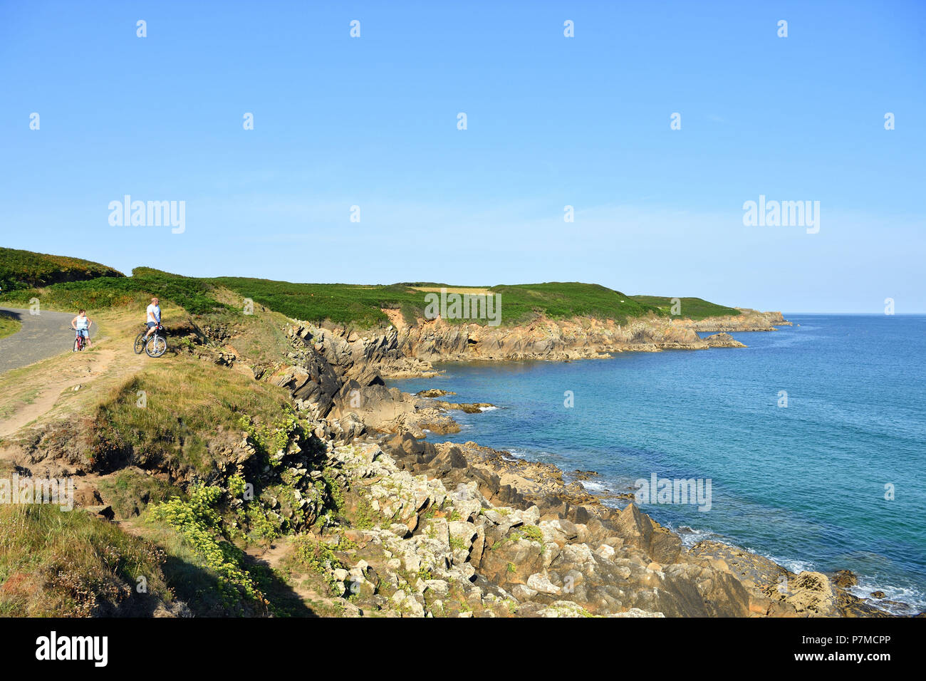 France, Finistere, Iroise see, Armorique Regional natural park, Le