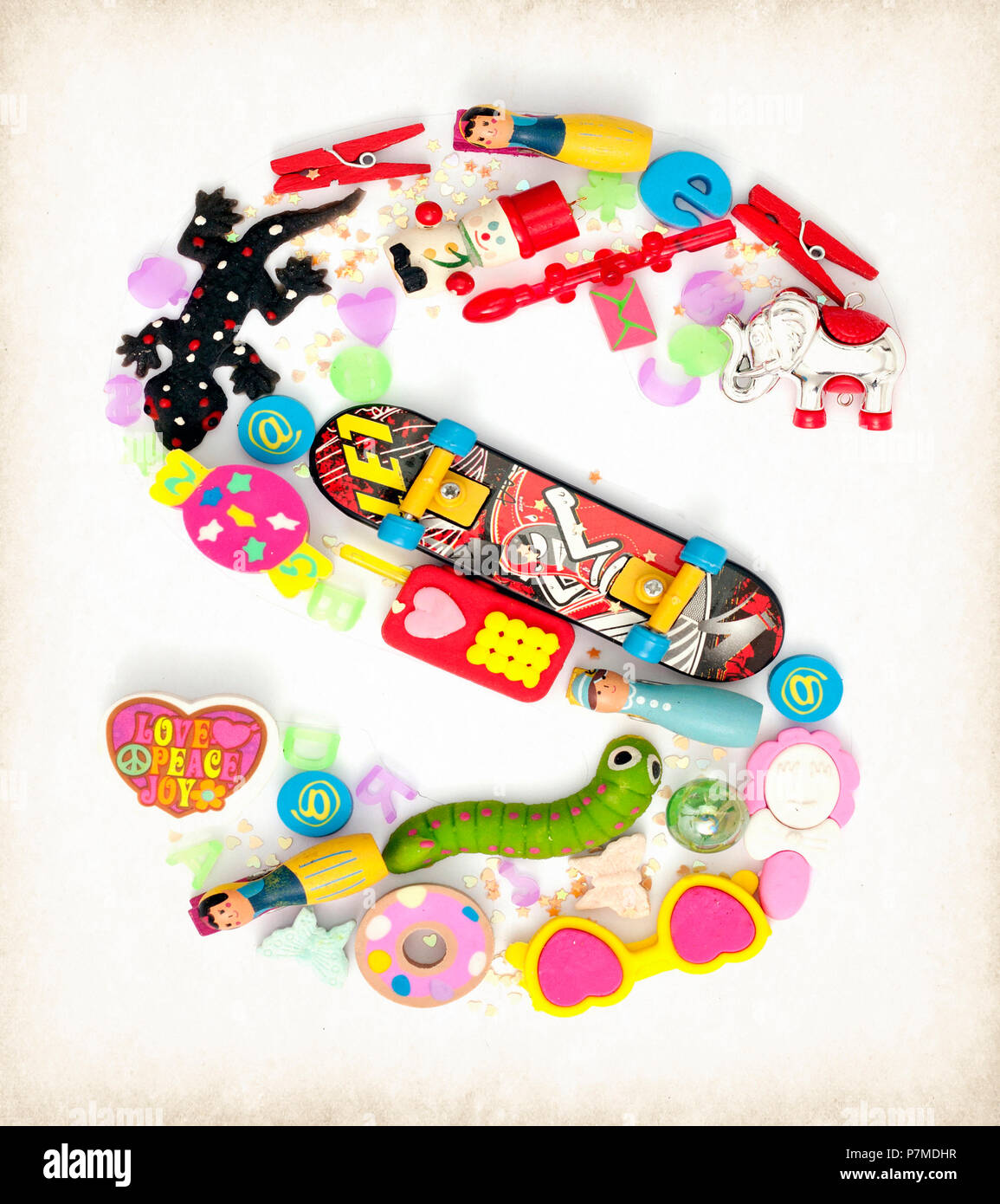 toys with letter s