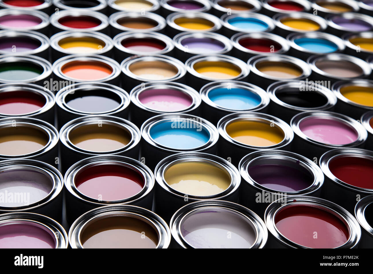 Color palette, can background Stock Photo - Alamy