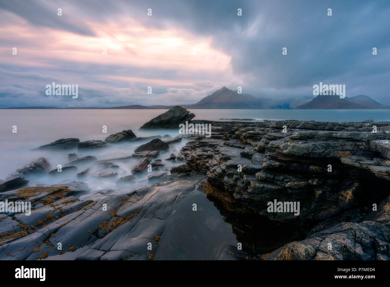 Elgol Bay, Elgol, Isle of Skye, Scotland, Europe Stock Photo