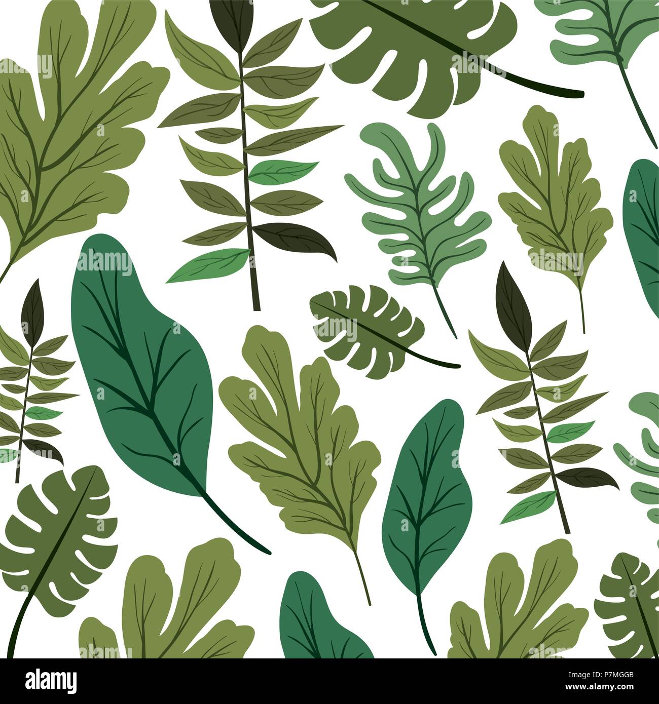 Leaf Pattern Rspb leafs plant ecology pattern Stock Vector Image & Art - Alamy