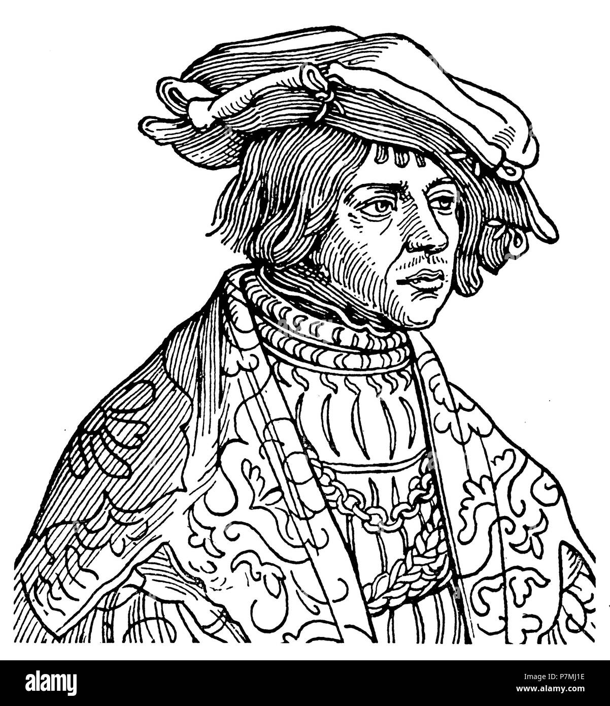 Hutten, Ulrich von (1488-1523), imperial knight and humanist Stock ...