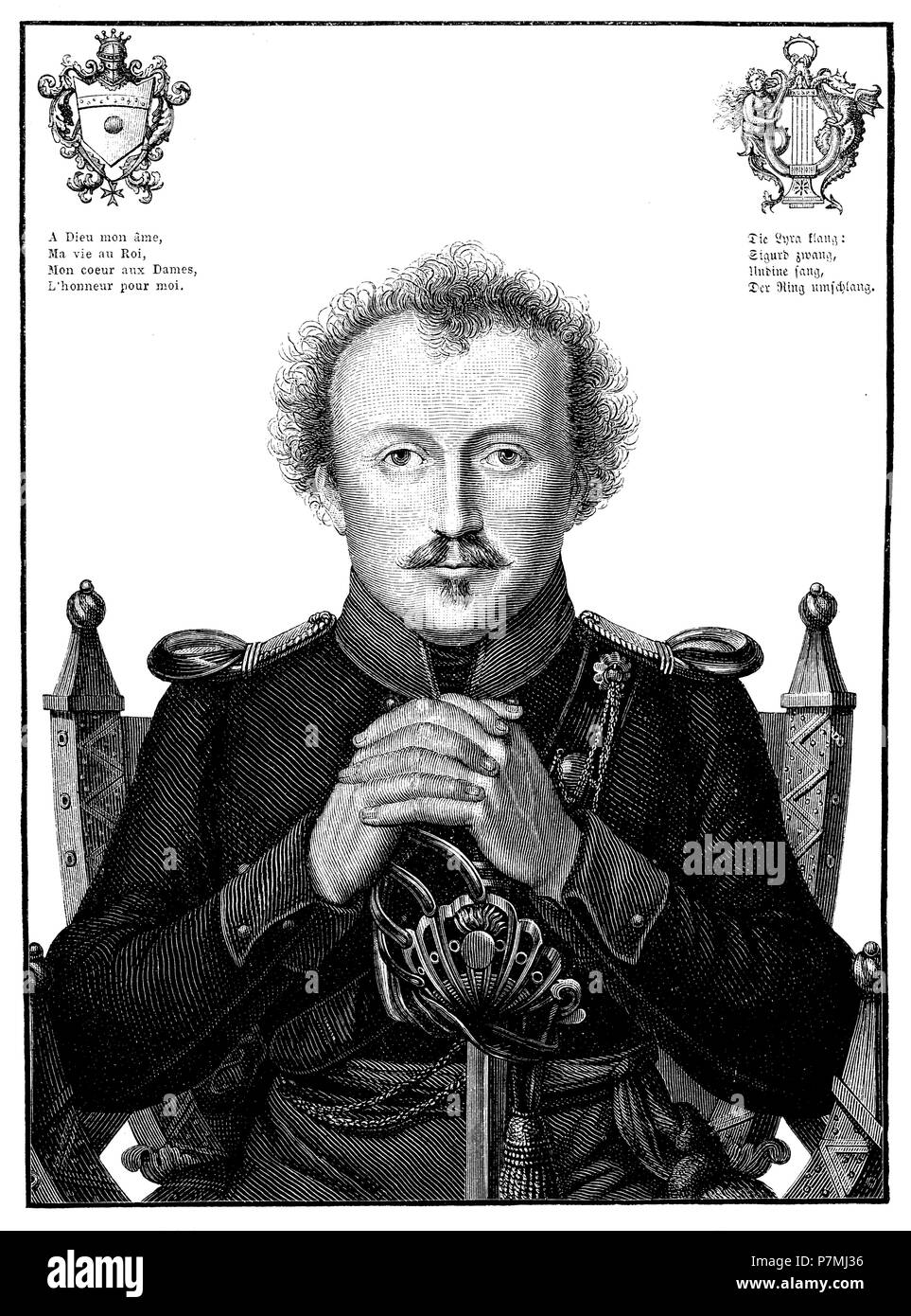 Frederic baron de la motte fouque hires stock photography and images