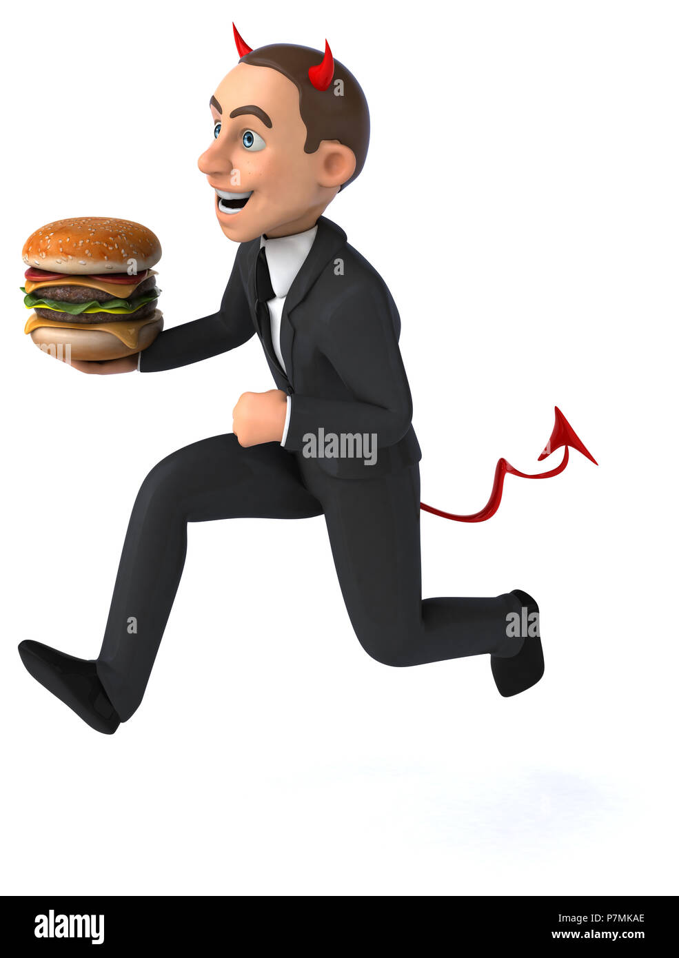 Fun businessman Stock Photo