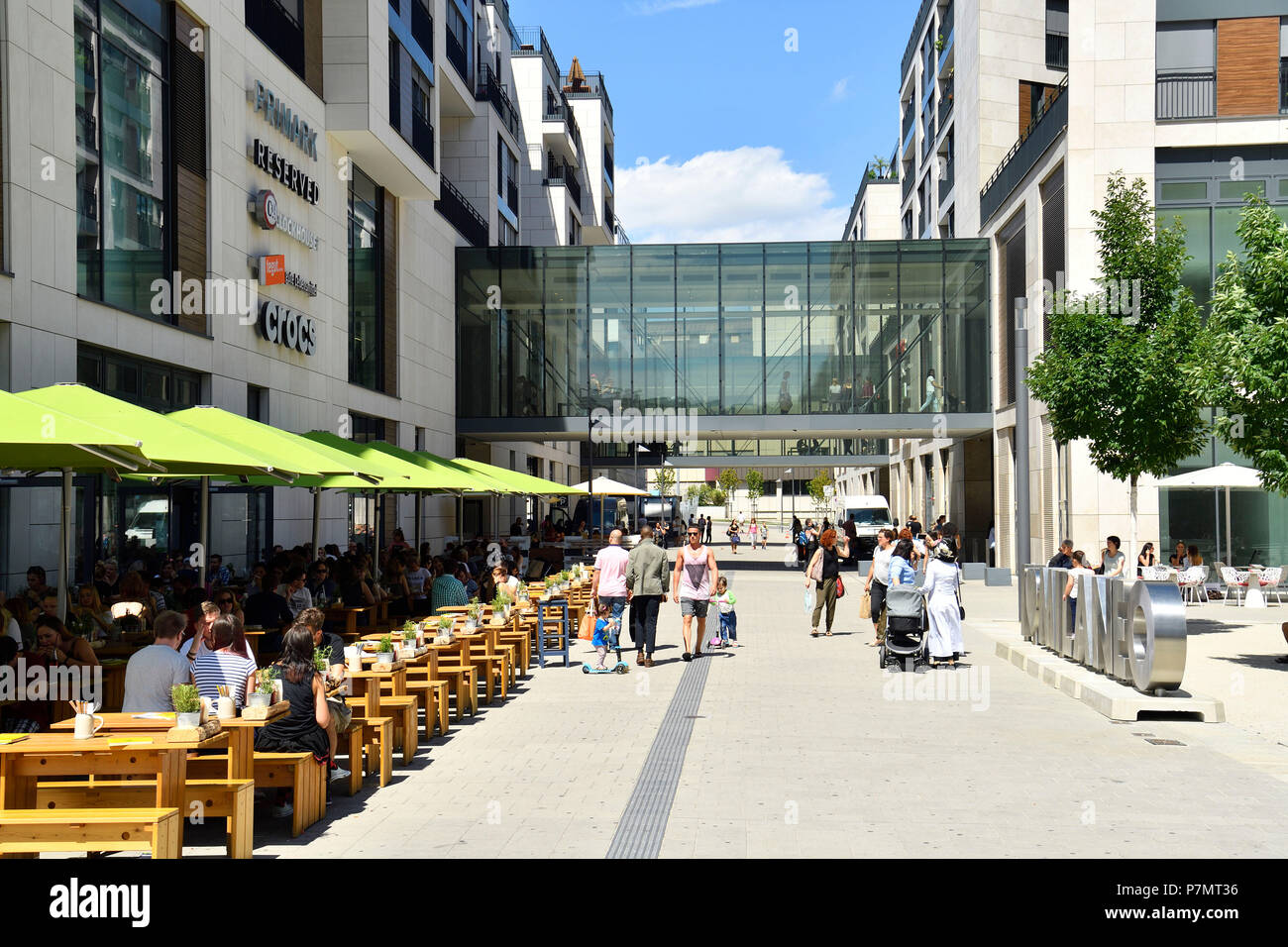 Germany, Baden-Wurttemburg, Stuttgart, Mailander Platz, Milaneo shopping mall Stock Photo