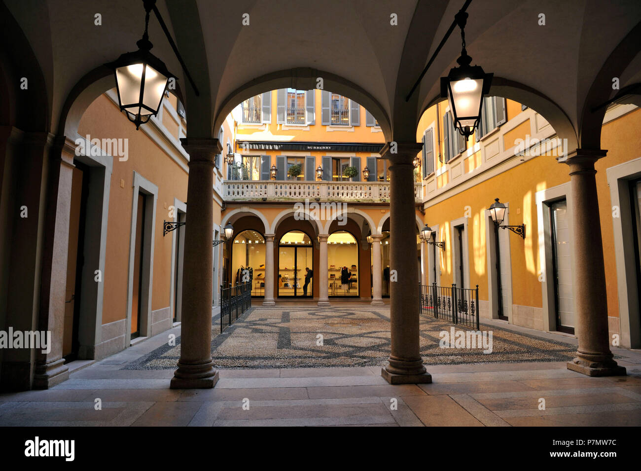 Milan via monte napoleone hi-res stock photography and images - Alamy