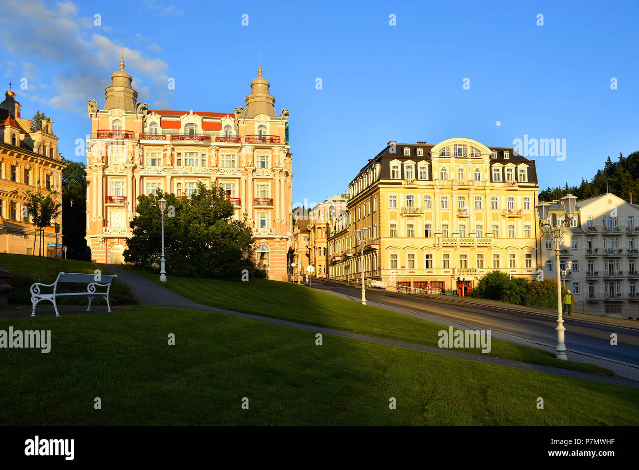 Marianske Lazne Spa Thermal Resort Stock Photos Marianske - 