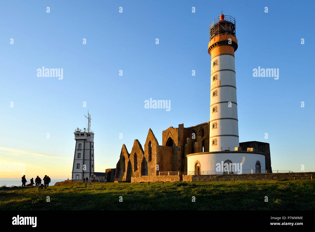 Lighthouse of st mathieu hi-res stock photography and images - Alamy
