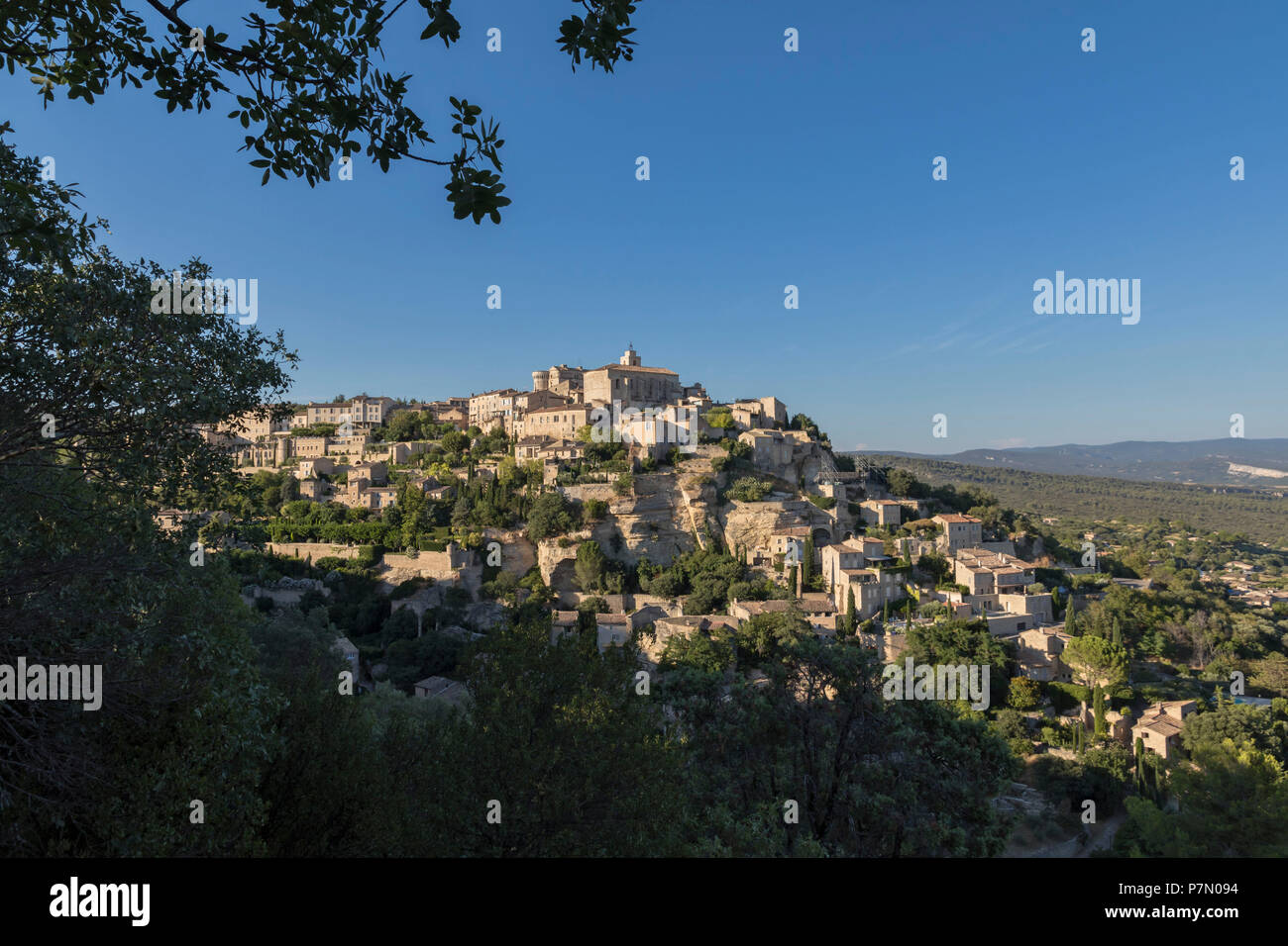Gordes, Provence, France, Europe, Provencal village of Gordes Stock Photo