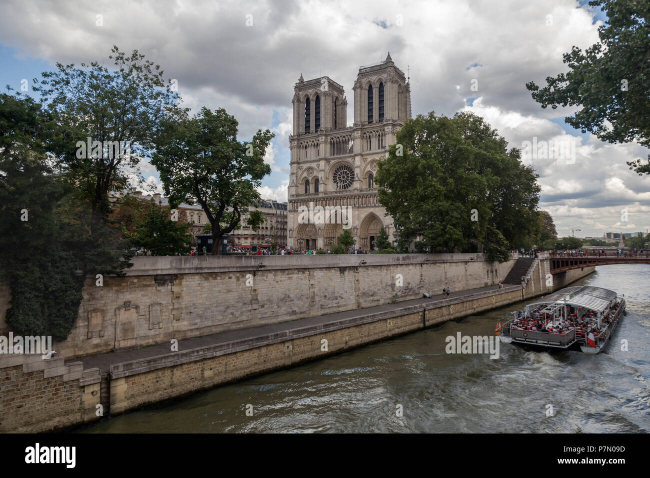 Paris, France, Europe, Notre Dame de Paris Stock Photo
