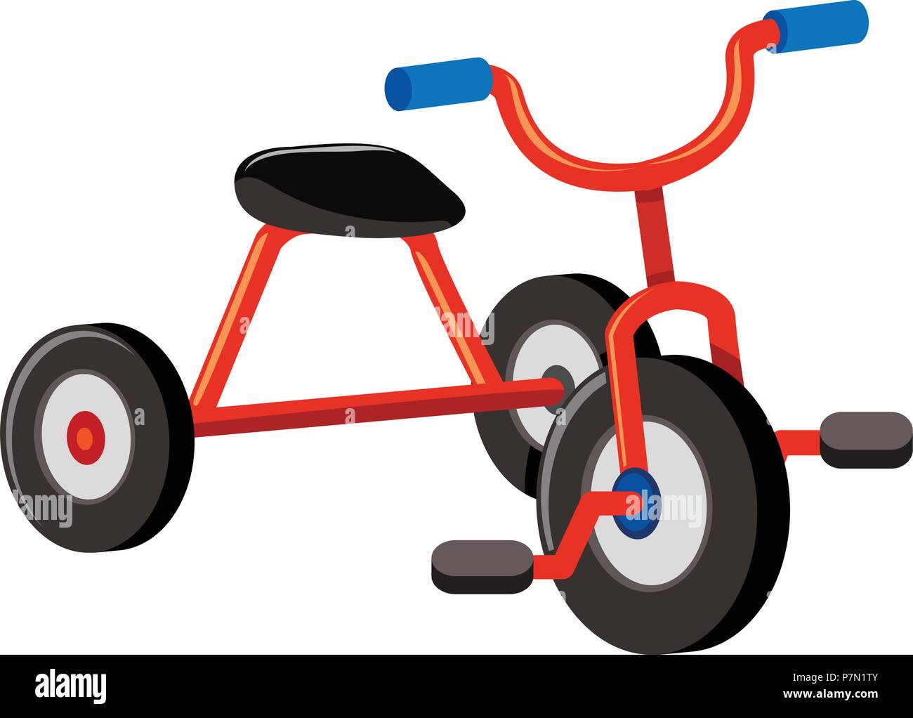 little red tricycle