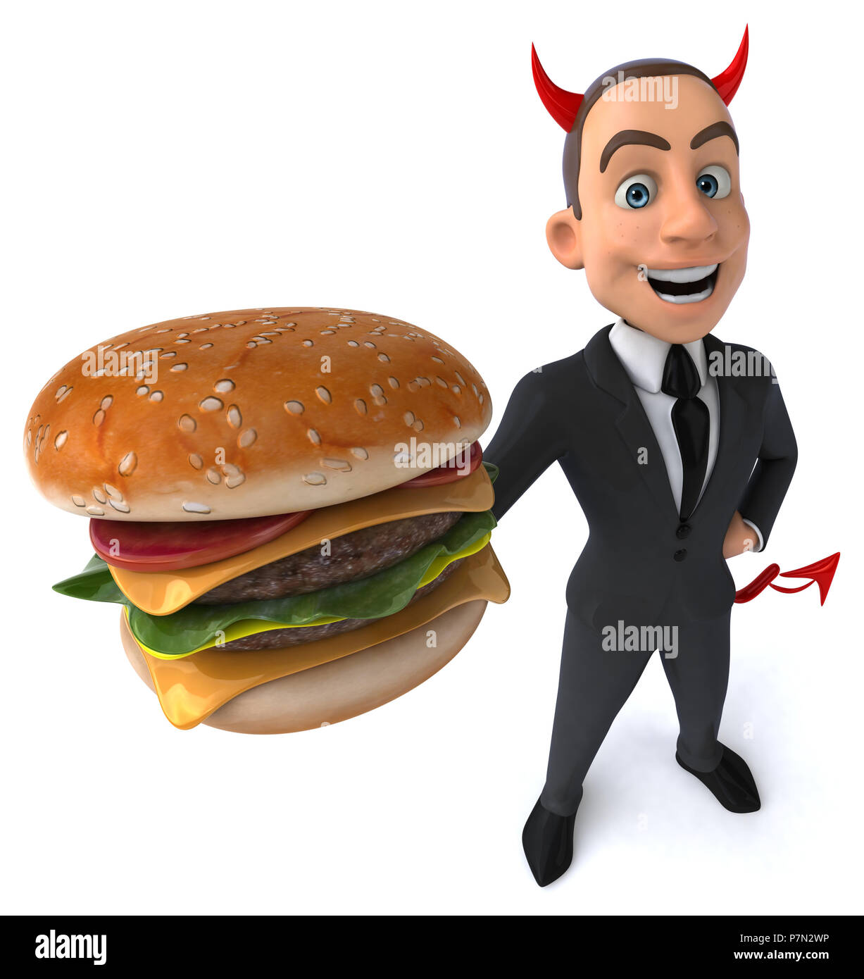 Fun businessman Stock Photo