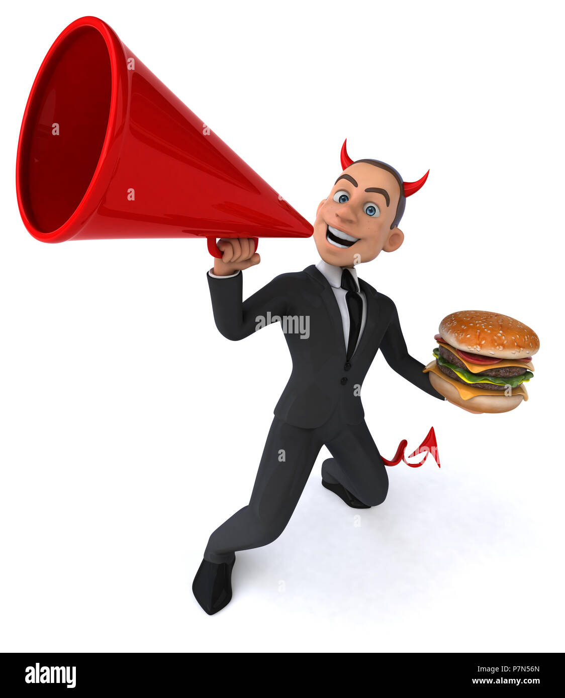Fun businessman Stock Photo