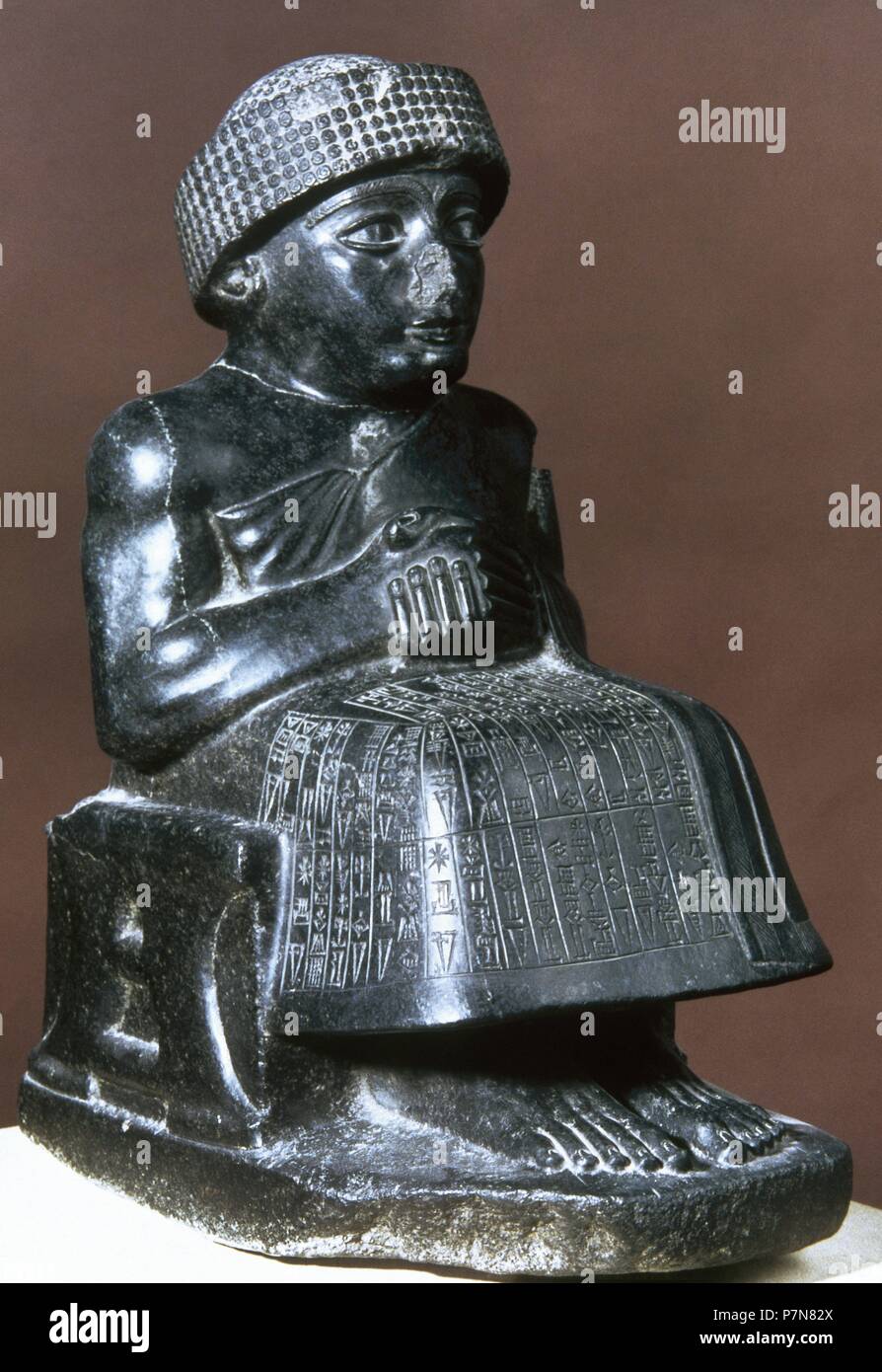 Votive Statue Of Gudea