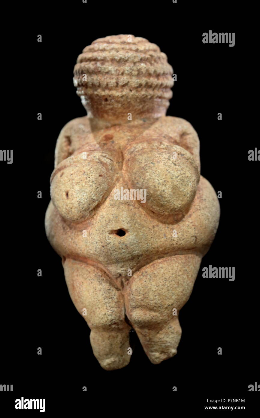 Venus of Willendorf, Vienna, Austria Stock Photo