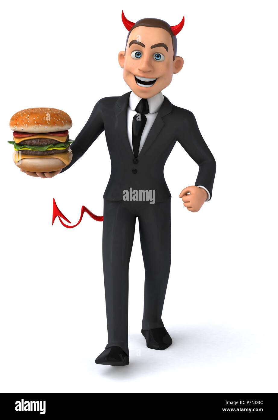 Fun businessman Stock Photo