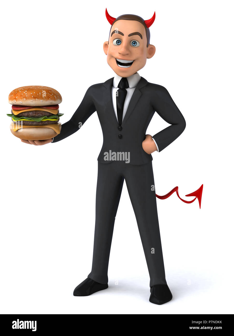 Fun businessman Stock Photo
