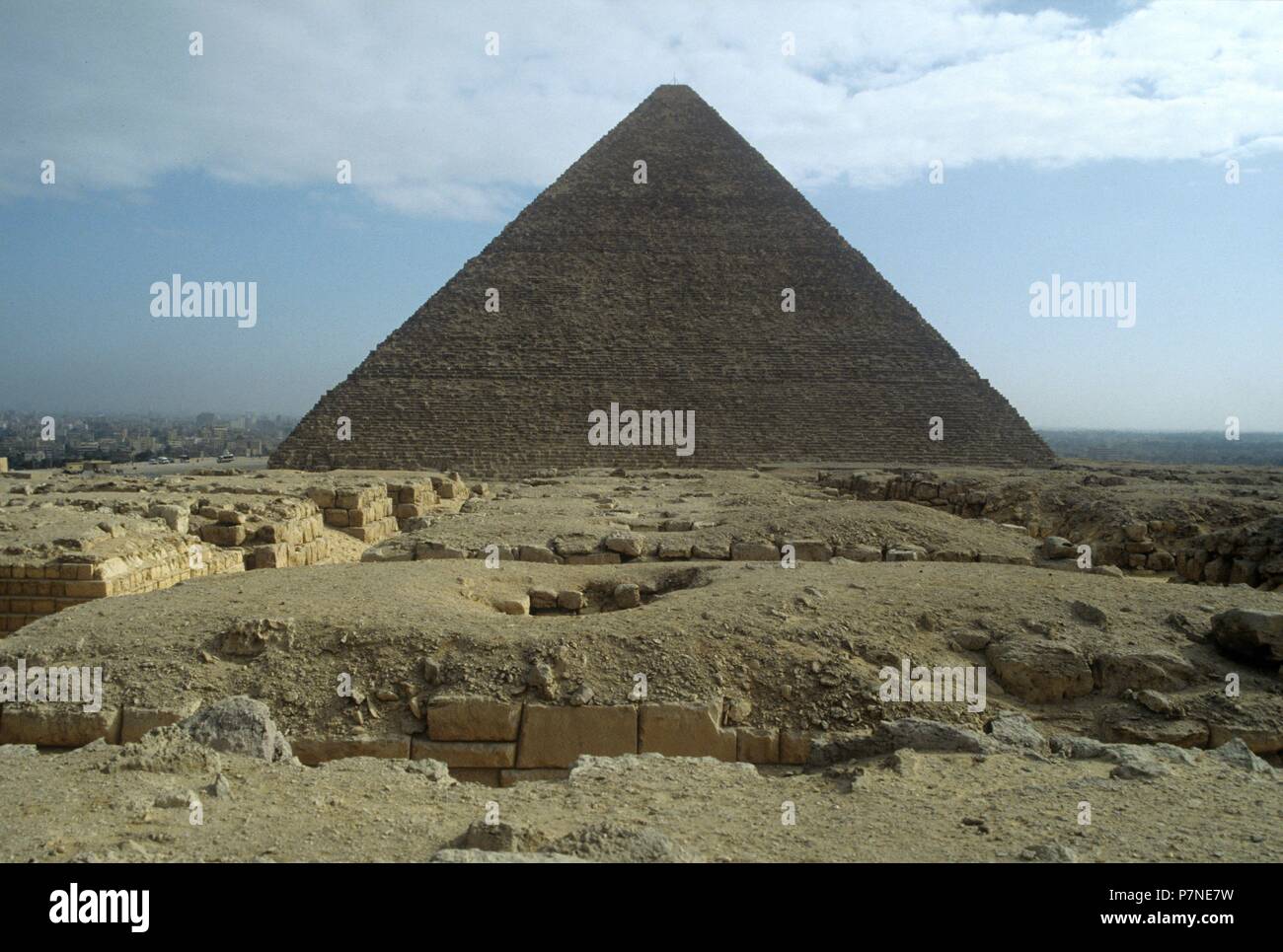 La Pirámide de Keops sirvió como tumba para el faraón Jufu, conocido también por su nombre en