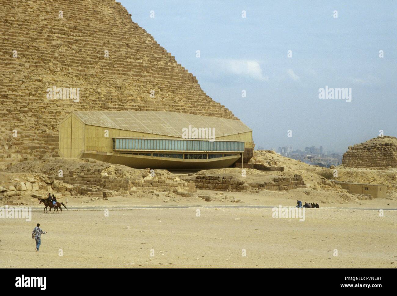 La Pirámide de Keops sirvió como tumba para el faraón Jufu, conocido también por su nombre en