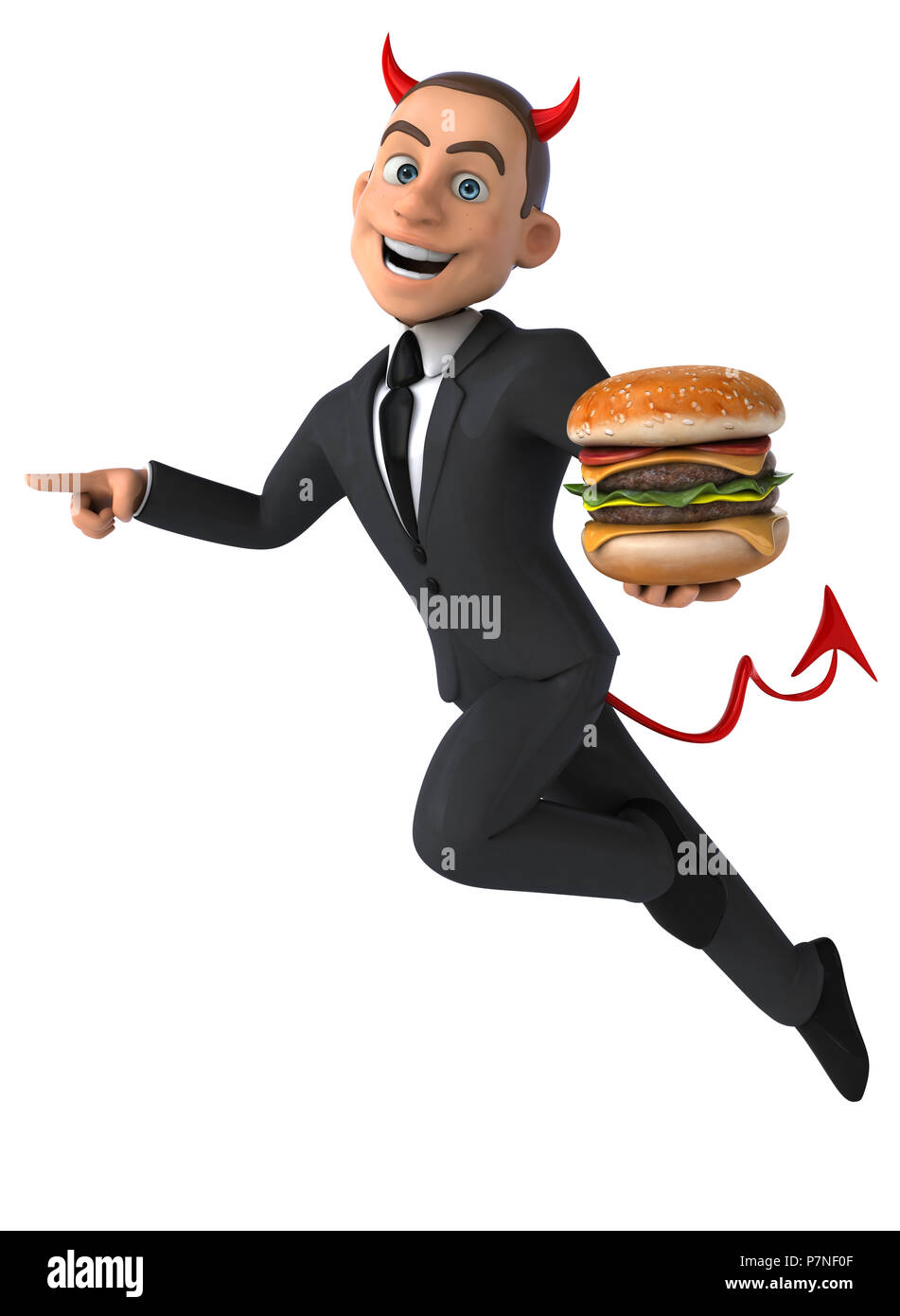Fun businessman Stock Photo
