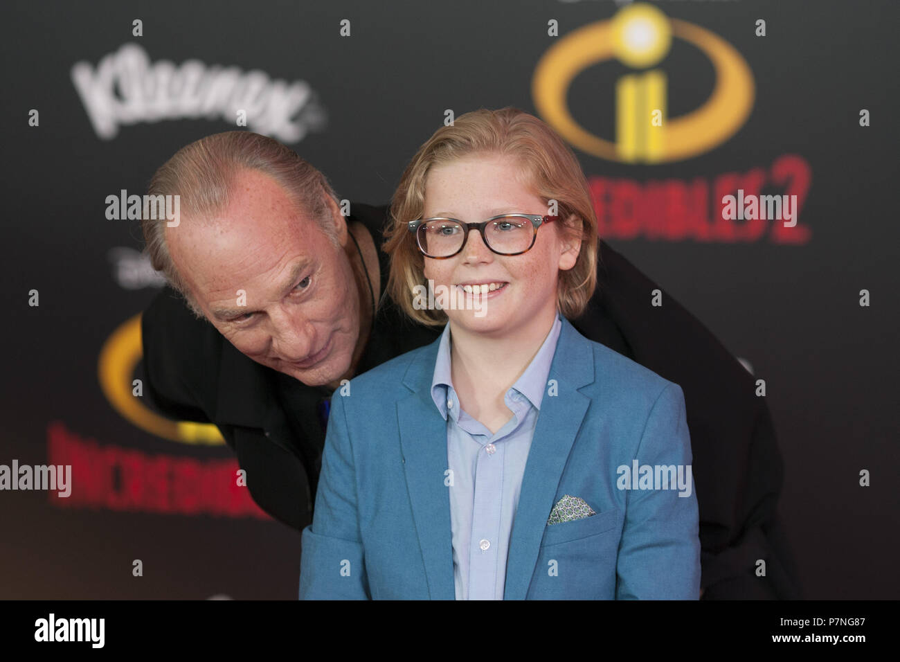 Incredibles 2 Premiere Arrivals Featuring Craig T Nelson Huckleberry Milner Where Hollywood California United States When 05 Jun 18 Credit Tony Forte Wenn Stock Photo Alamy