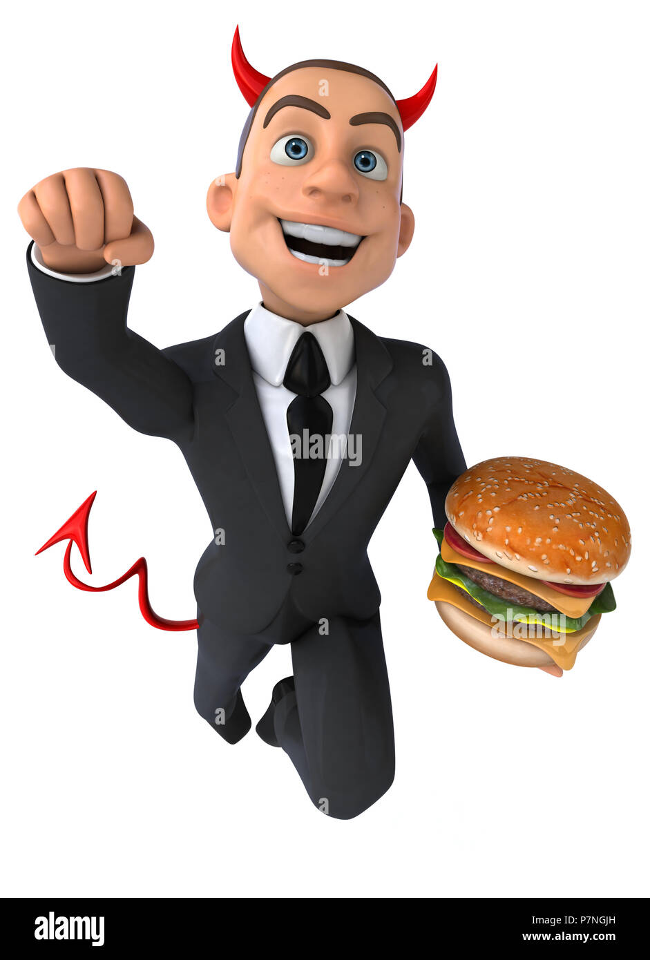 Fun businessman Stock Photo