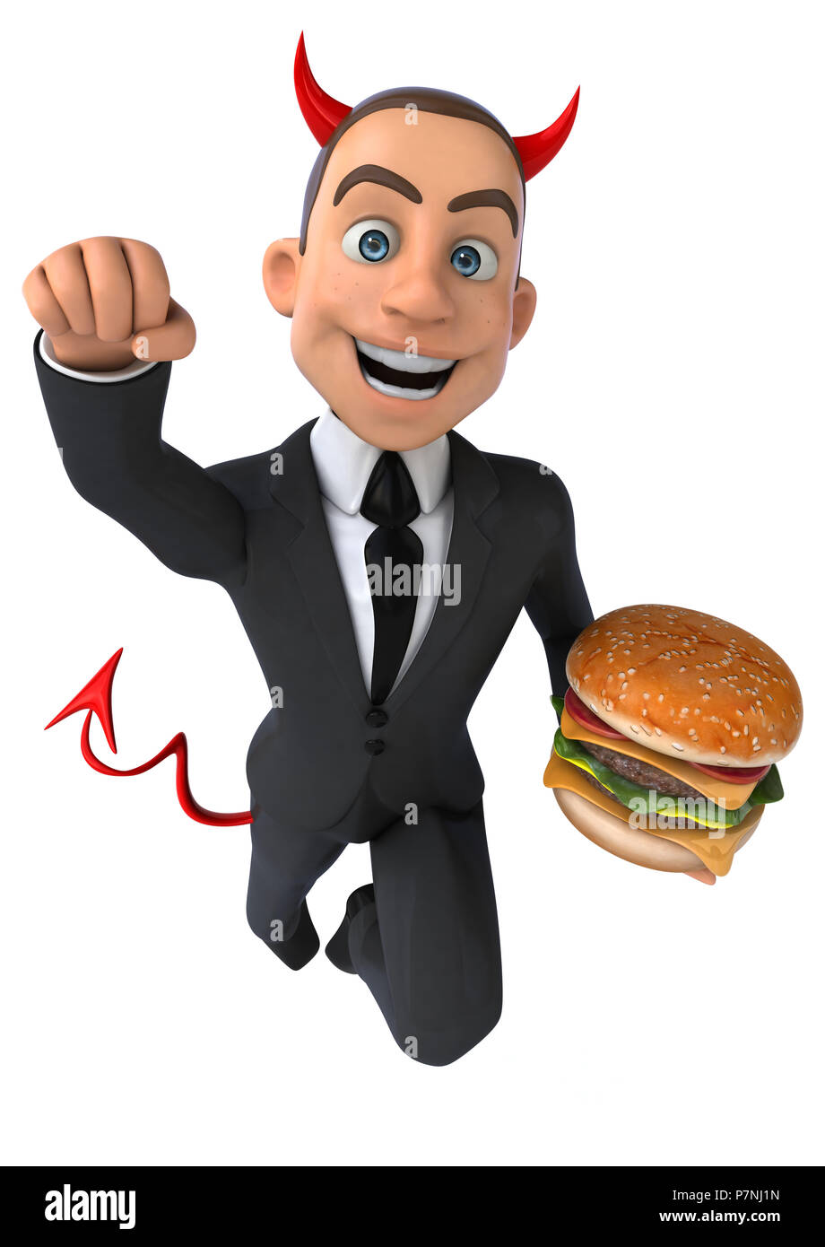 Fun businessman Stock Photo