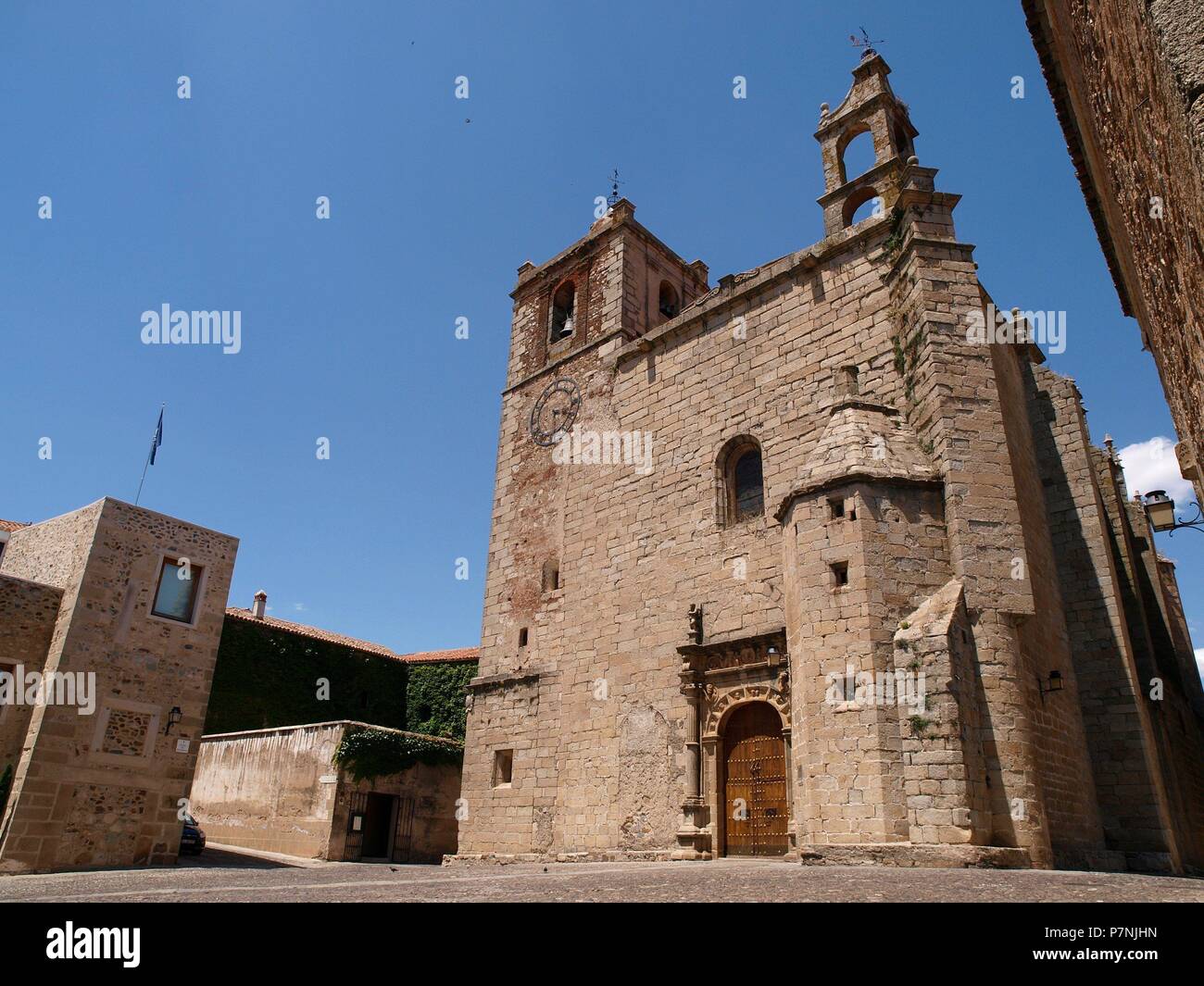 IGLESIA DE SAN MATEO (S. XVI), EN LA PLAZA DE SAN MATEO. FACHADA ...