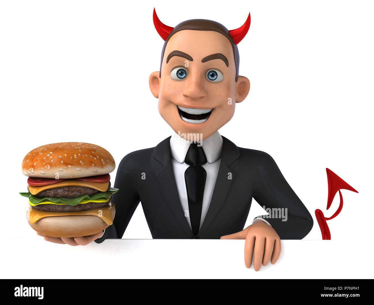 Fun businessman Stock Photo