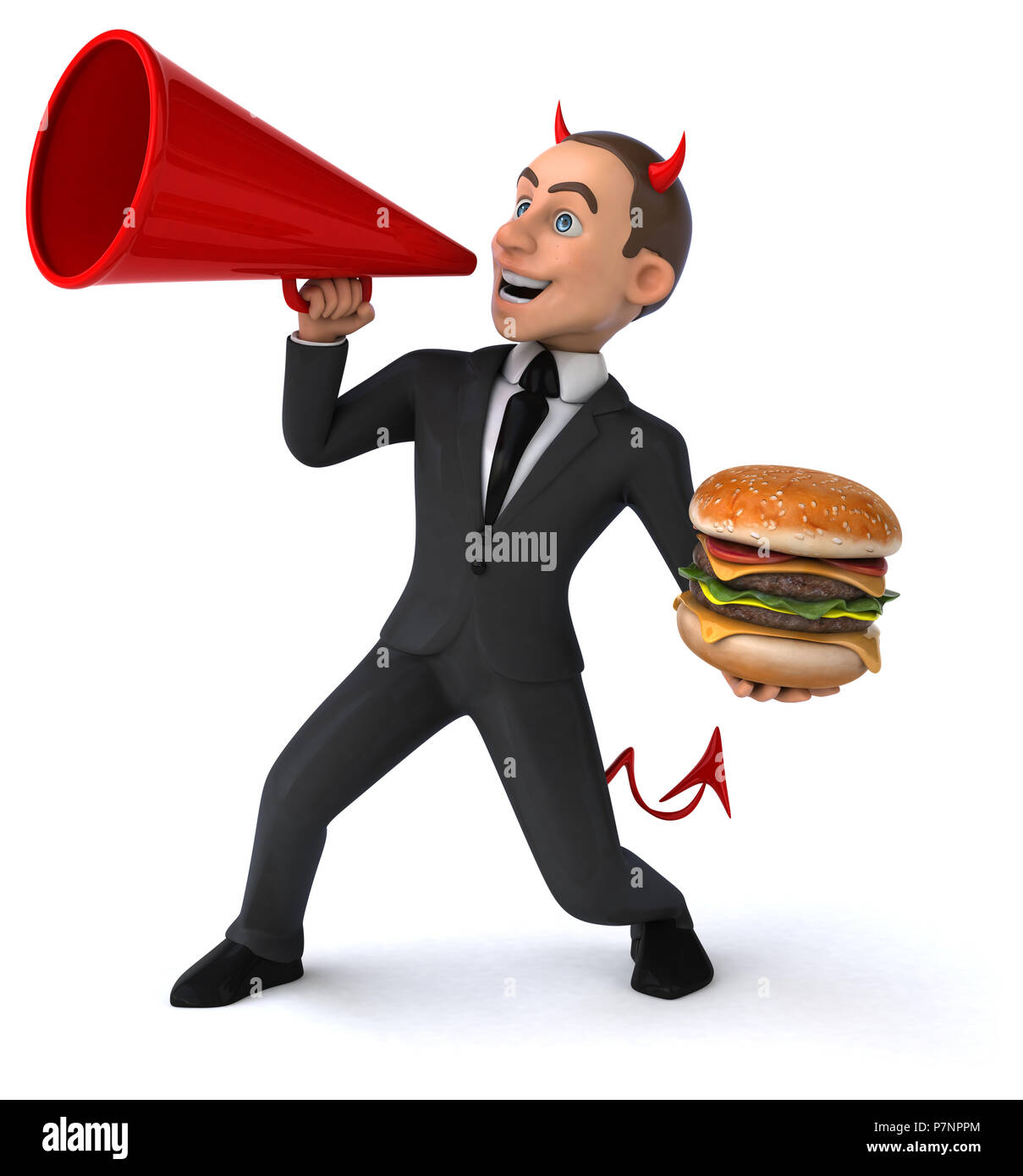 Fun businessman Stock Photo