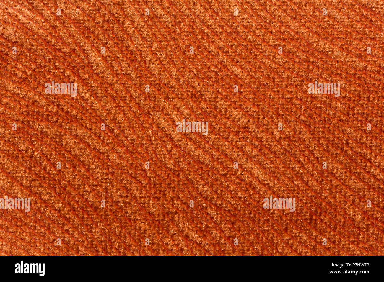 Spectacular warm orange textile background. Stock Photo