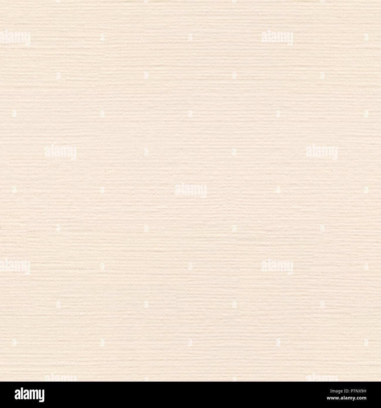 Blended light beige cotton silk fabric textile wallpaper texture Stock