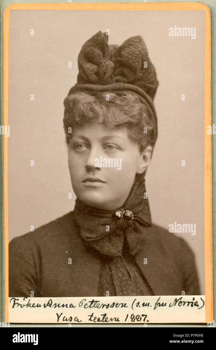 Anna Pettersson (sedemera Norrie), Vasateatern 1887 22 Anna Pettersson ...