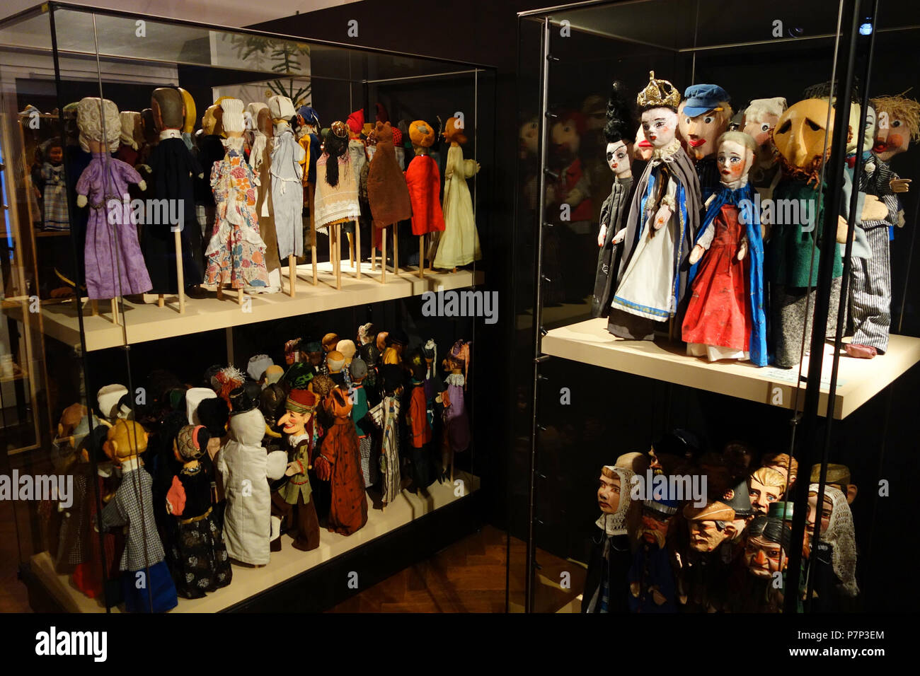 323 Puppets Museum für Sächsische Volkskunst DSC08328 Stock Photo