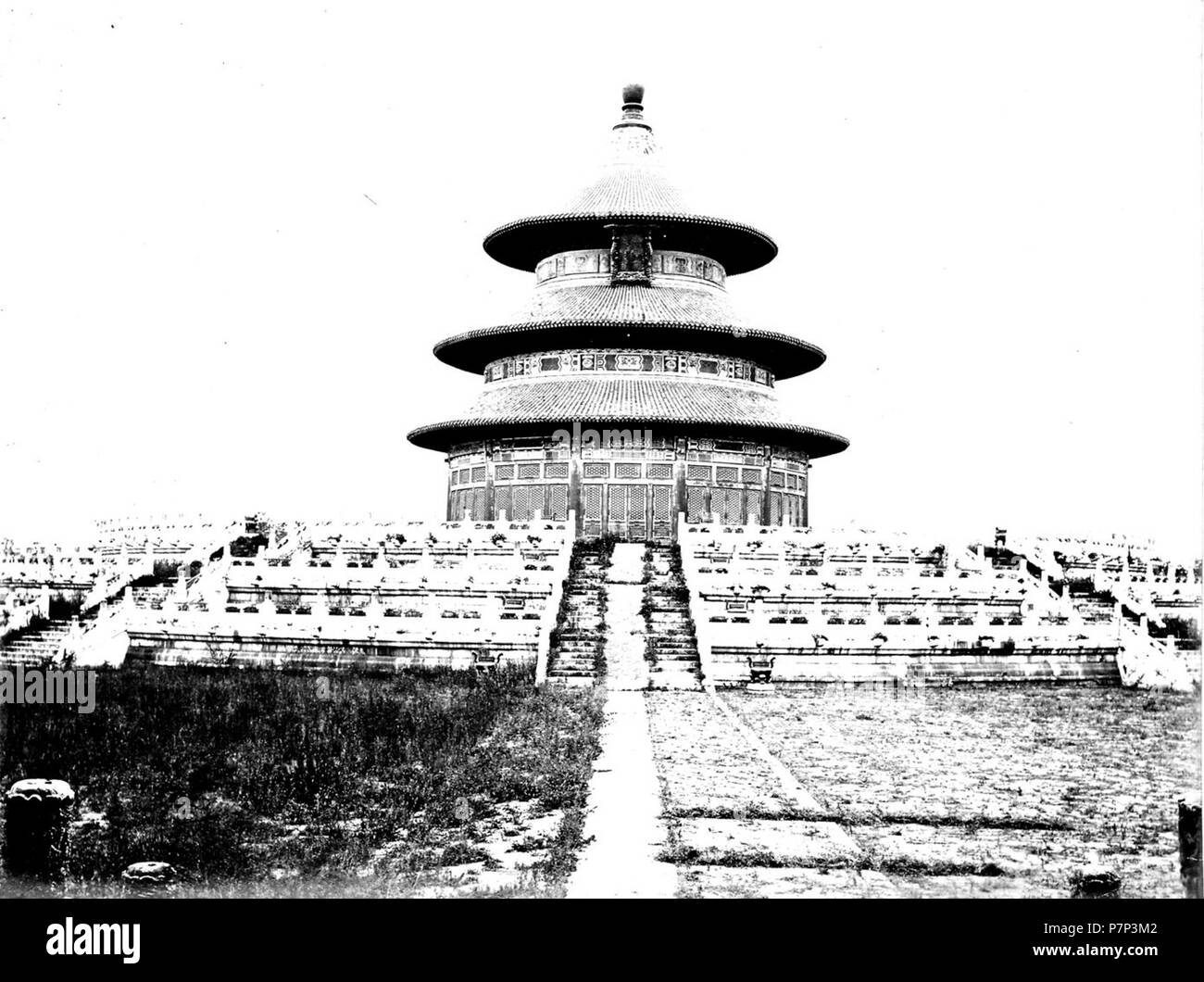 The temple of heaven Black and White Stock Photos & Images - Alamy