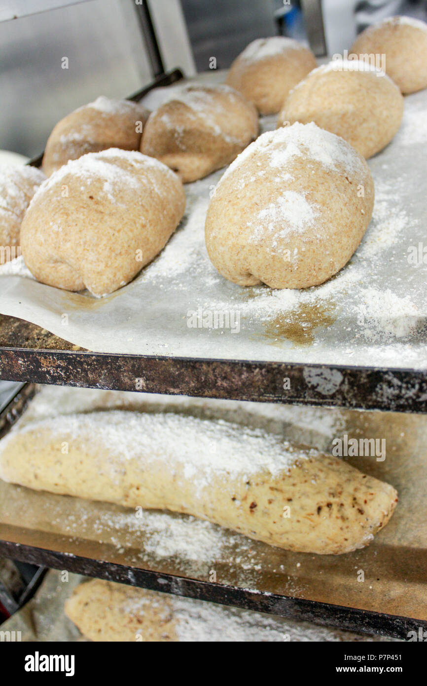 Baking Artisan Breads Stock Photo - Alamy